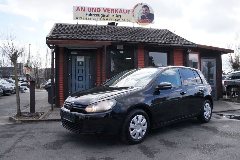 Schwarz Gebraucht 2009 VW Golf VI Trendline Limousine | 4.190 € (Etwas zu teuer) - Bild 1/4