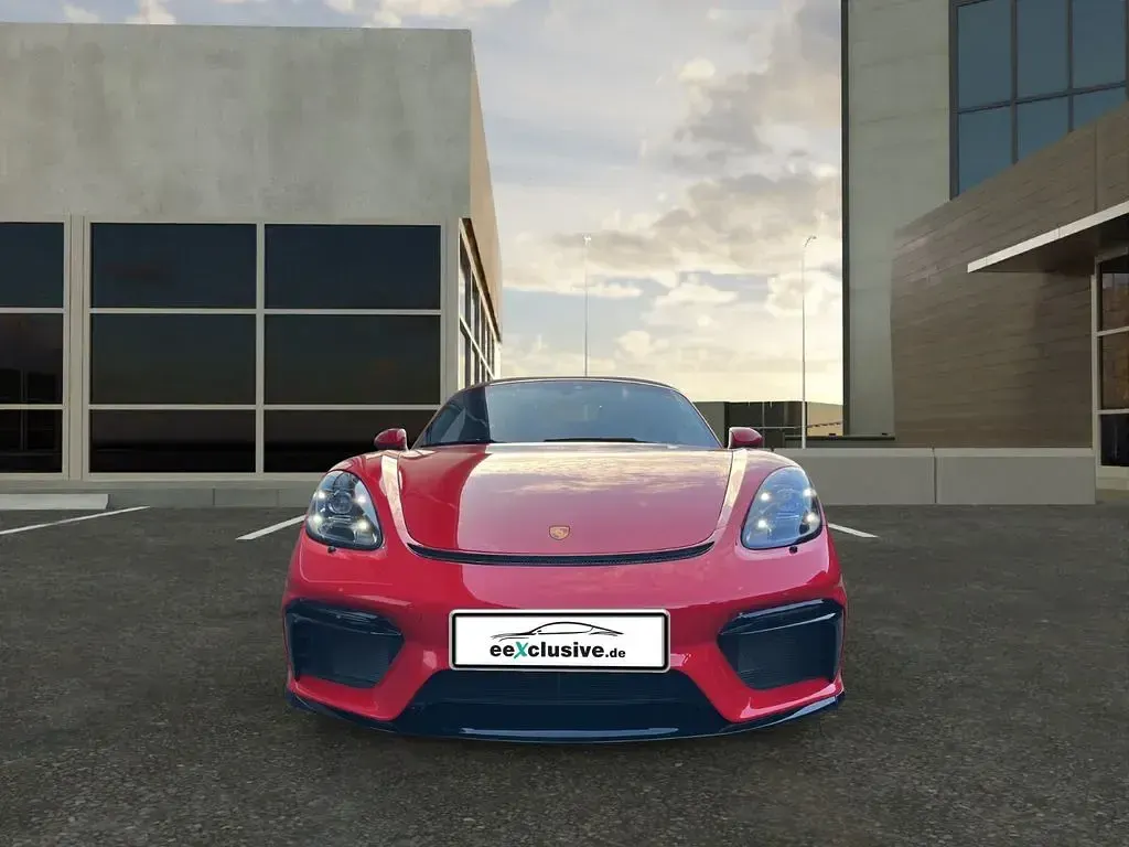 Gebraucht Porsche 718 Spyder 420 PS (308 kW) 2021 Rot Cabrio