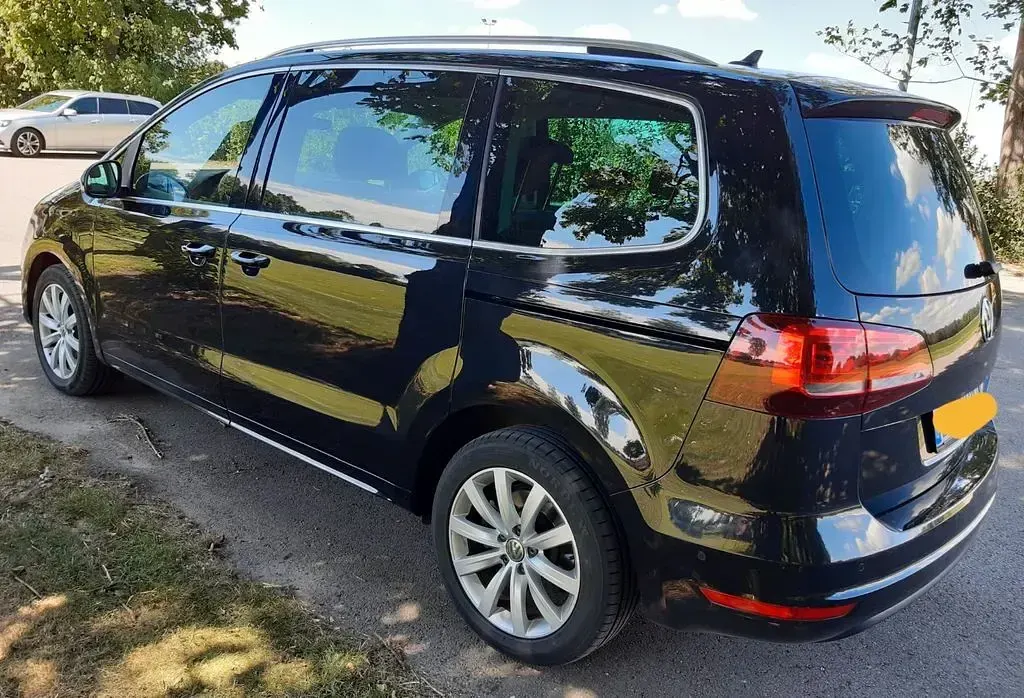 Gebraucht VW Sharan Highline 184 PS (135 kW) 2016 Schwarz Van / Kleinbus