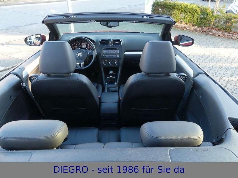 Gebraucht VW Golf Cabriolet Cup 105 PS (77 kW) 2014 Rot Cabrio