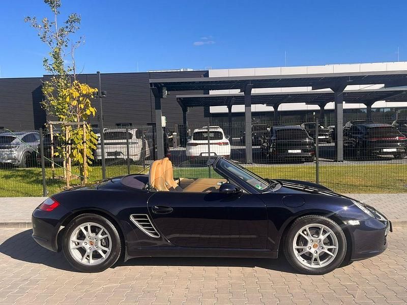 Second-hand Porsche Boxster 245 CP (180 kW) 2007 Albastru Cabrio