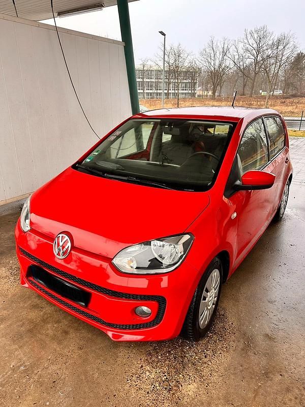 Gebraucht VW up! 60 PS (44 kW) 2012 Rot Kleinwagen