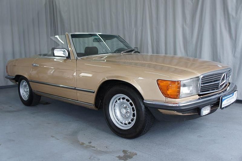 Gold Gebraucht 1981 Mercedes SL380 Cabrio | 47.900 € - Bild 1/4