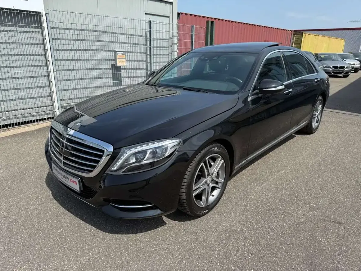 Second-hand Mercedes S350 258 CP (189 kW) 2016 Negru Berlinǎ