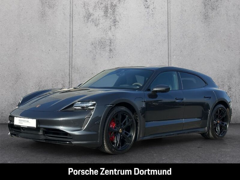Grau Gebraucht 2022 Porsche Taycan 4S Cross Turismo Limousine | 74.900 € (Fairer Preis) - Bild 1/4