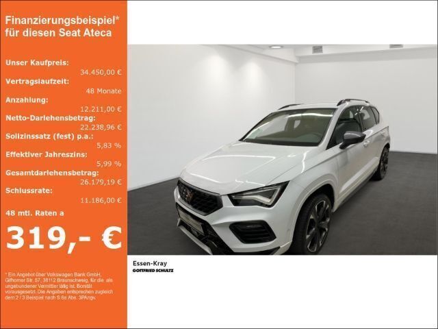 ´nevada´ weiss Gebraucht 2022 Seat Ateca 4Drive SUV | 34.450 € (Teuer) - Bild 1/4