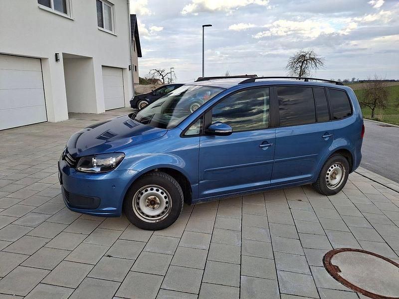 Gebraucht VW Touran 105 PS (77 kW) 2012 Blau Van / Kleinbus