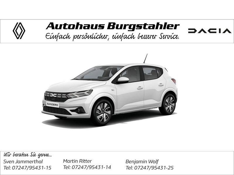 Weiß Neu 2025 Dacia Sandero Expression Kleinwagen | 19.770 € (Fairer Preis) - Bild 1/2