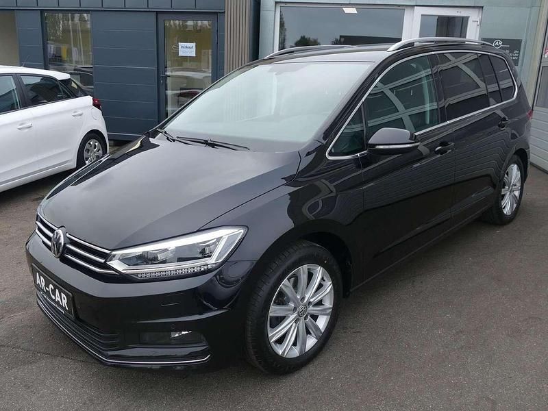 Gebraucht VW Touran Highline 150 PS (110 kW) 2018 Schwarz Van / Kleinbus