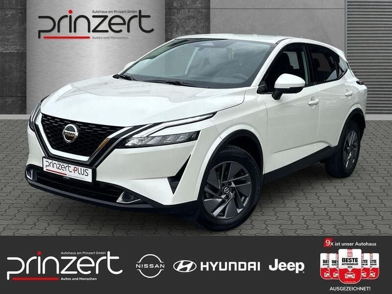 Brilliant white (m) Gebraucht 2021 Nissan Qashqai Acenta SUV | 24.470 € (Fairer Preis) - Bild 1/4