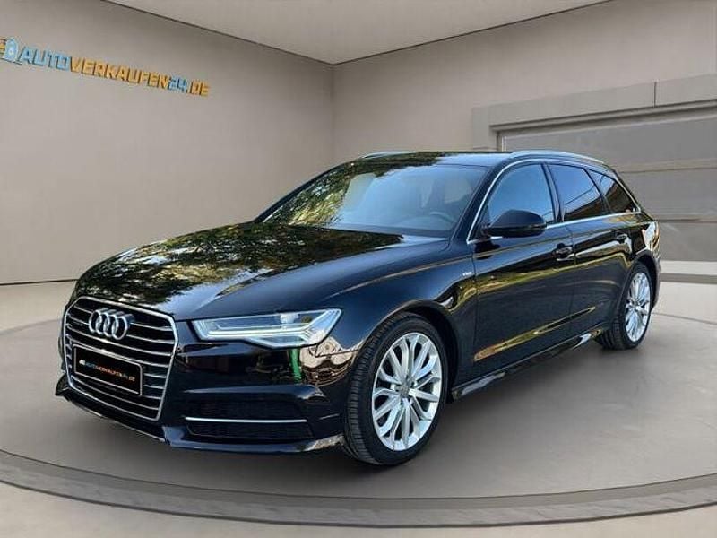 Schwarz Gebraucht 2015 Audi A6 S-Line Kombi | 17.990 € (Superpreis) - Bild 1/4