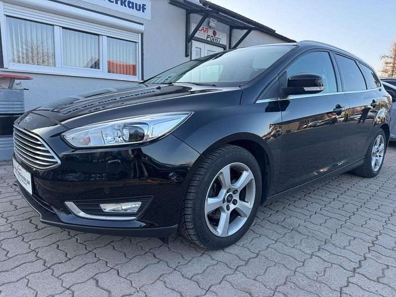 Second-hand Ford Focus Titanium 125 CP (91 kW) 2017 Negru Break