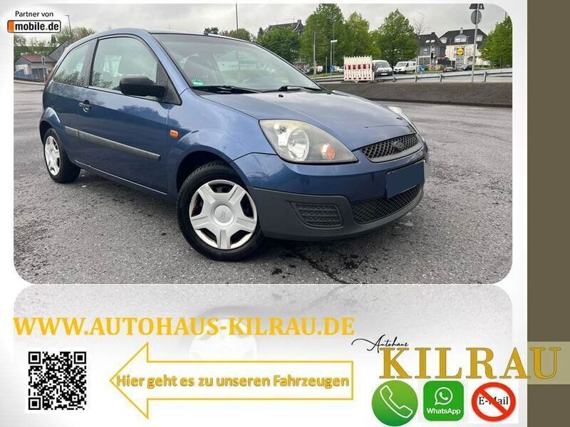 Blau Gebraucht 2006 Ford Fiesta Ambiente Kleinwagen | 1.499 € (Fairer Preis) - Bild 1/4