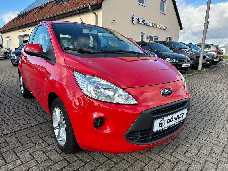 Rot Gebraucht 2014 Ford Ka Cool & Sound Edition Kleinwagen | 4.900 € (Fairer Preis) - Bild 1/4