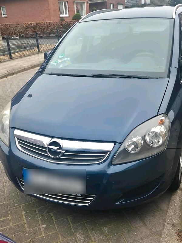 Gebraucht Opel Zafira 2010 Blau Van / Kleinbus