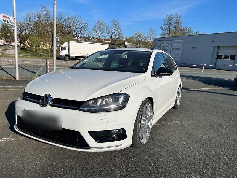 Gebraucht VW Golf VII R-line 150 PS (110 kW) 2014 Weiß Kombi