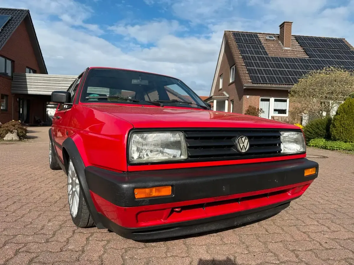 Gebraucht VW Jetta 90 PS (66 kW) 1991 Rot Limousine