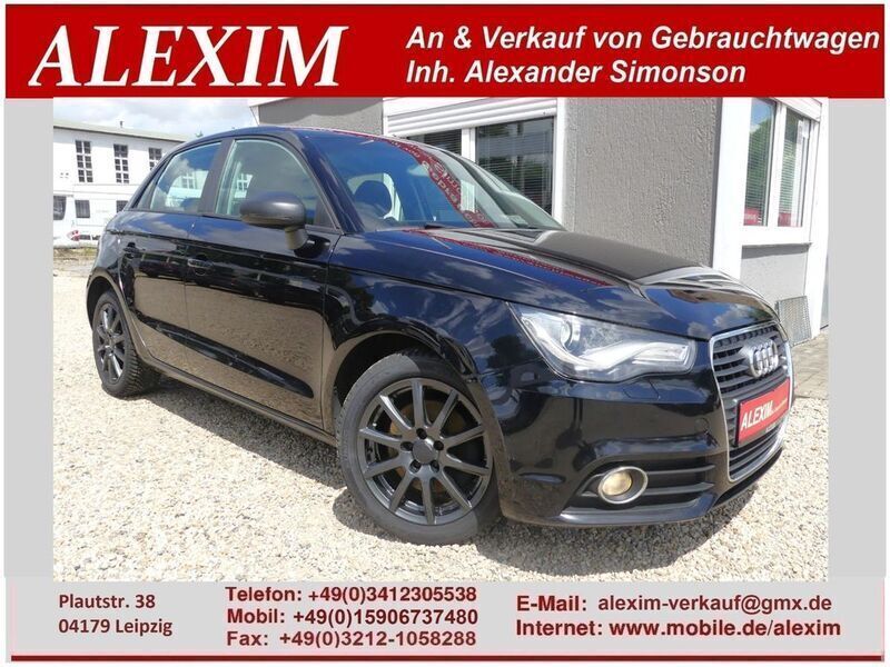 Schwarz Gebraucht 2014 Audi A1 Sportback Ambition Kleinwagen | 10.200 € (Fairer Preis) - Bild 1/4