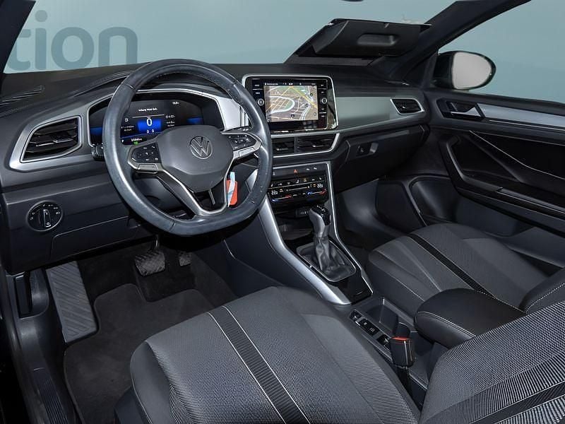 Gebraucht VW T-Roc Cabriolet 150 PS (110 kW) 2022 Schwarz Cabrio