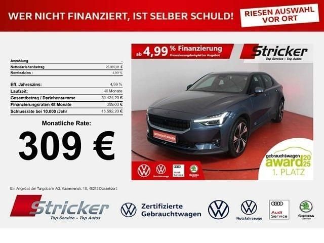 Midnight Gebraucht 2023 Polestar 2 Pilot Kleinwagen | 25.984 € (Fairer Preis) - Bild 1/4