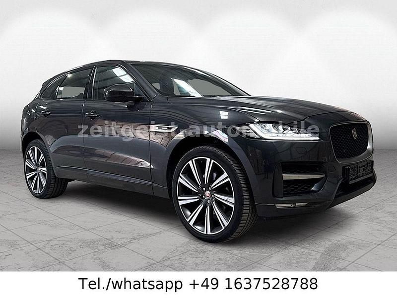 Grau Gebraucht 2018 Jaguar F-Pace R-Sport SUV | 16.985 € (Fairer Preis) - Bild 1/4