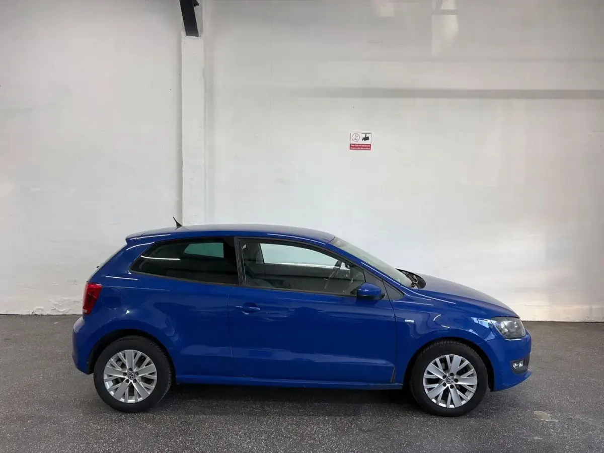 Brugt VW Polo Life 60 HK (44 kW) 2013 Blå Hatchback