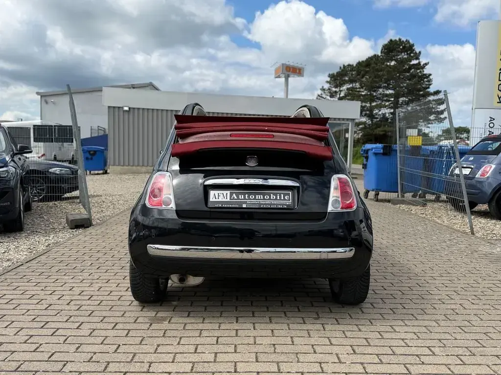 Gebraucht Fiat 500C Lounge 69 PS (50 kW) 2011 Schwarz Cabrio