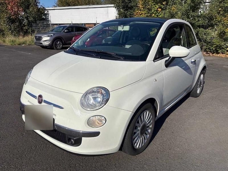 Weiß Gebraucht 2012 Fiat 500 Lounge Kleinwagen | 4.999 € (Guter Preis) - Bild 1/4