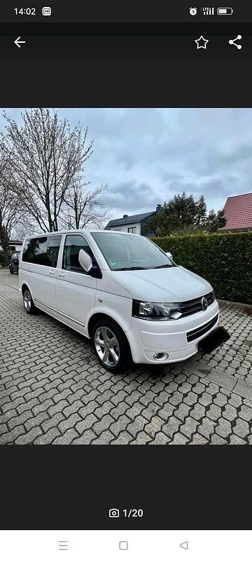 Weiß Gebraucht 2011 VW T5 Highline Van | 25.750 € (Teuer) - Bild 1/4