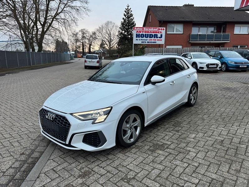 Gebraucht Audi A3 S-Line 150 PS (110 kW) 2021 Weiß Limousine