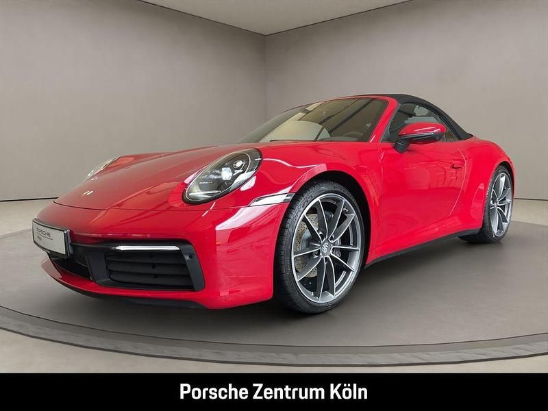 Karminrot Gebraucht 2023 Porsche 911 Carrera Cabriolet Cabrio | 129.800 € (Superpreis) - Bild 1/4