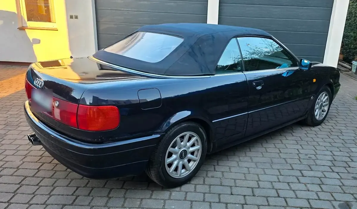 Gebraucht Audi 80 150 PS (110 kW) 1997 Blau Cabrio