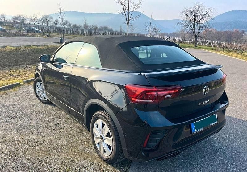 Gebraucht VW T-Roc Cabriolet Style 150 PS (110 kW) 2023 Schwarz Cabrio