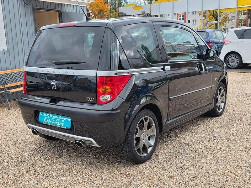 Gebraucht Peugeot 1007 RC 109 PS (80 kW) 2007 Schwarz Van / Kleinbus