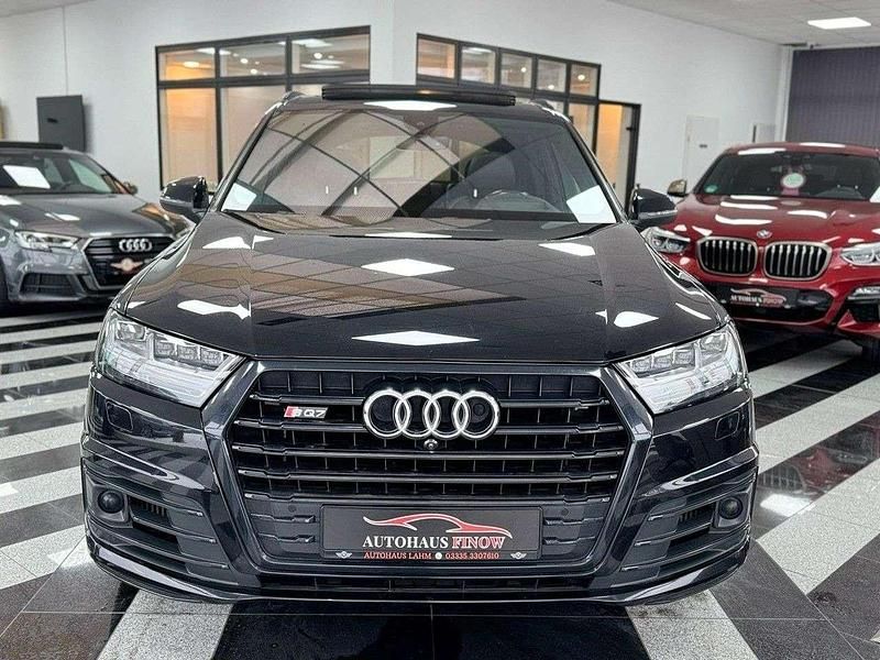Gebraucht Audi SQ7 435 PS (319 kW) 2018 Orcaschwarz/deep black SUV