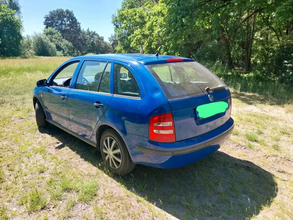 Gebraucht Skoda Fabia 75 PS (55 kW) 2004 Blau Kombi