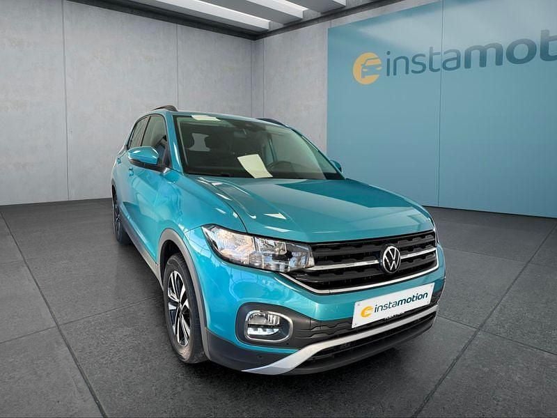 Gebraucht VW T-Cross 95 PS (69 kW) 2020 Blau SUV