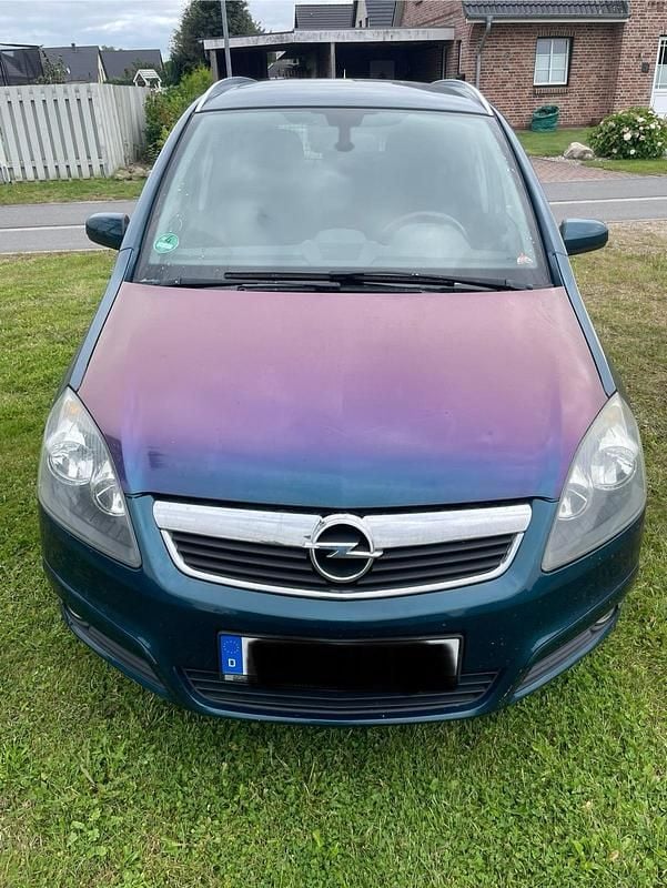 Grün Gebraucht 2007 Opel Zafira Van / Kleinbus | 1.000 € (Superpreis) - Bild 1/4