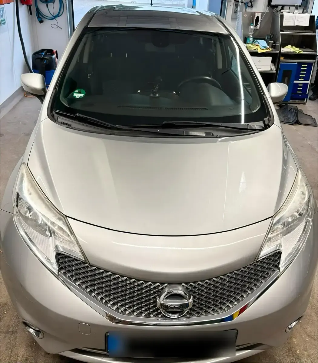 Gebraucht Nissan Note 90 PS (66 kW) 2014 Silber Kleinwagen
