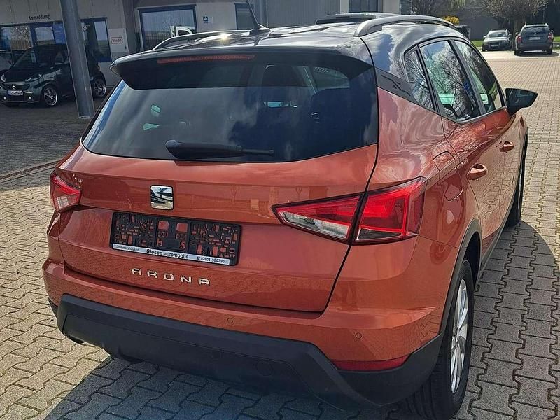 Gebraucht Seat Arona Style 116 PS (85 kW) 2019 "eclipse" orange SUV