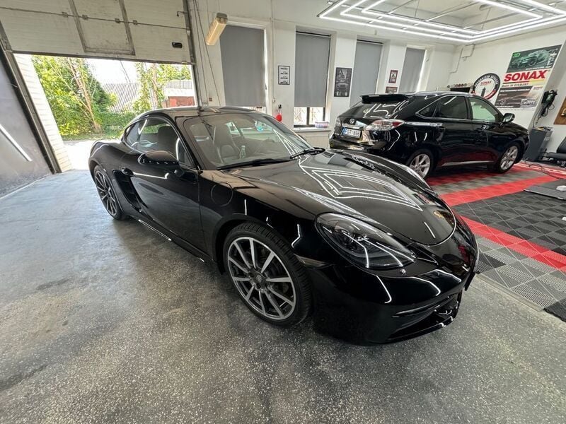 Schwarz Gebraucht 2017 Porsche Cayman Coupé | 36.999 € - Bild 1/4
