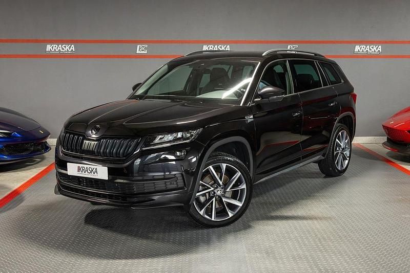 Schwarz Gebraucht 2020 Skoda Kodiaq SportLine SUV | 32.970 € (Fairer Preis) - Bild 1/4