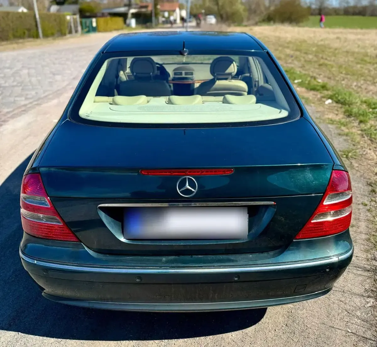 Gebraucht Mercedes E320 Elegance 224 PS (164 kW) 2003 Grün Limousine