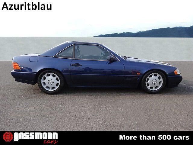 Gebraucht Mercedes SL320 231 PS (169 kW) 1995 Blau Cabrio