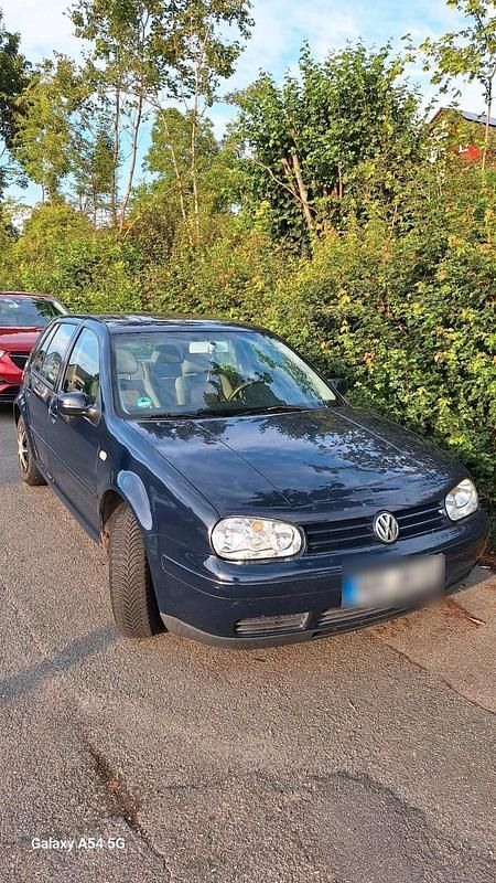 Gebraucht VW Golf IV 2000 Blau Kleinwagen