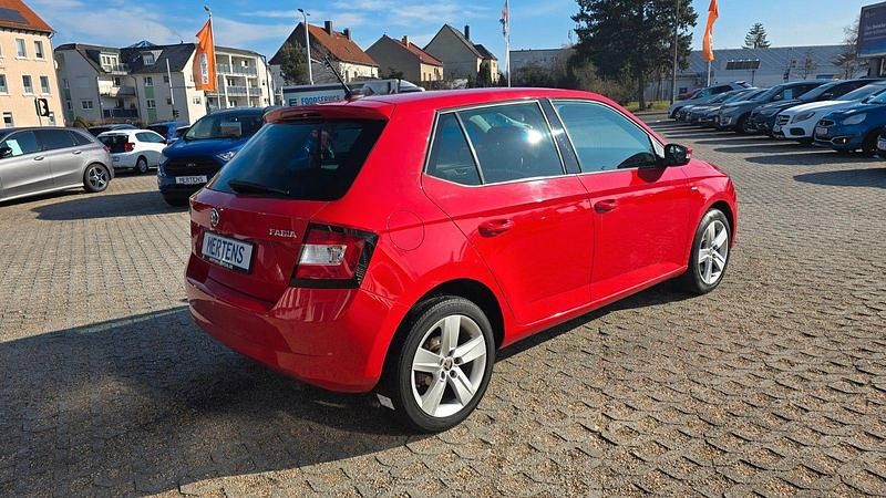 Gebraucht Skoda Fabia Drive 110 PS (80 kW) 2018 Rot Kleinwagen