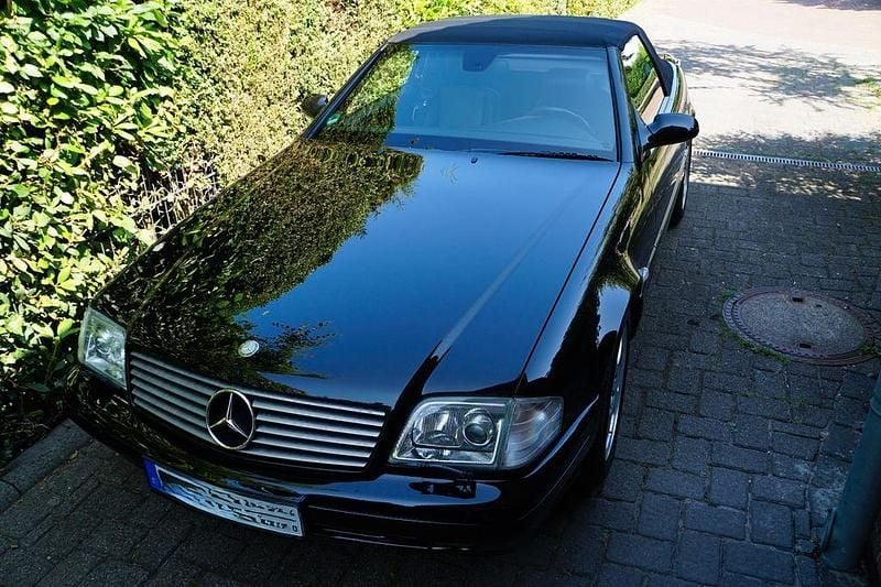 Gebraucht Mercedes SL280 204 PS (150 kW) 2001 Schwarz Cabrio
