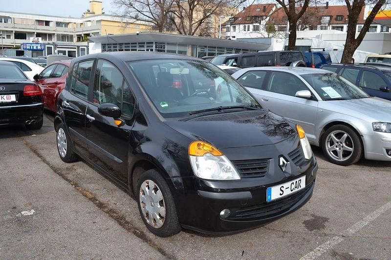Gebraucht Renault Modus 75 PS (55 kW) 2006 Schwarz Van / Kleinbus