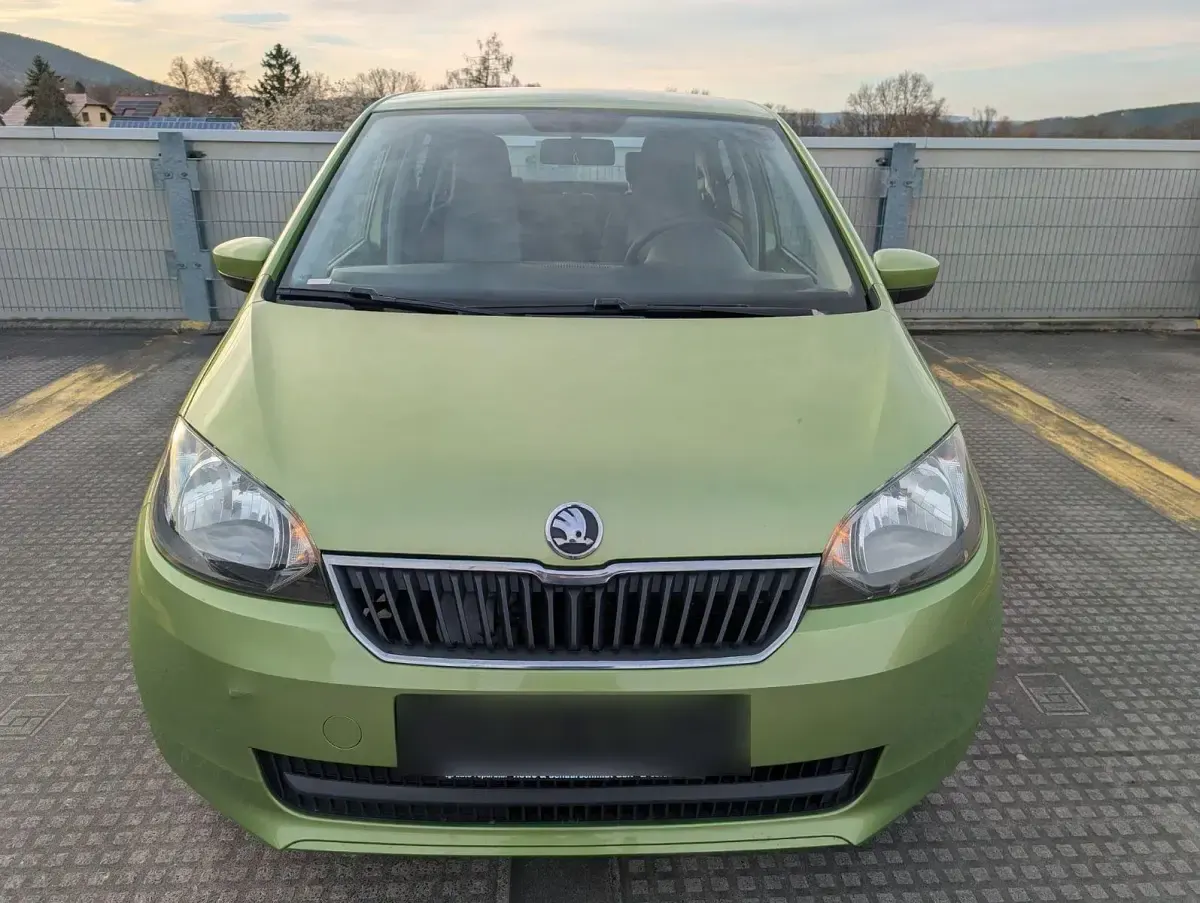 Gebraucht Skoda Citigo Ambition 60 PS (44 kW) 2012 Grün Kleinwagen