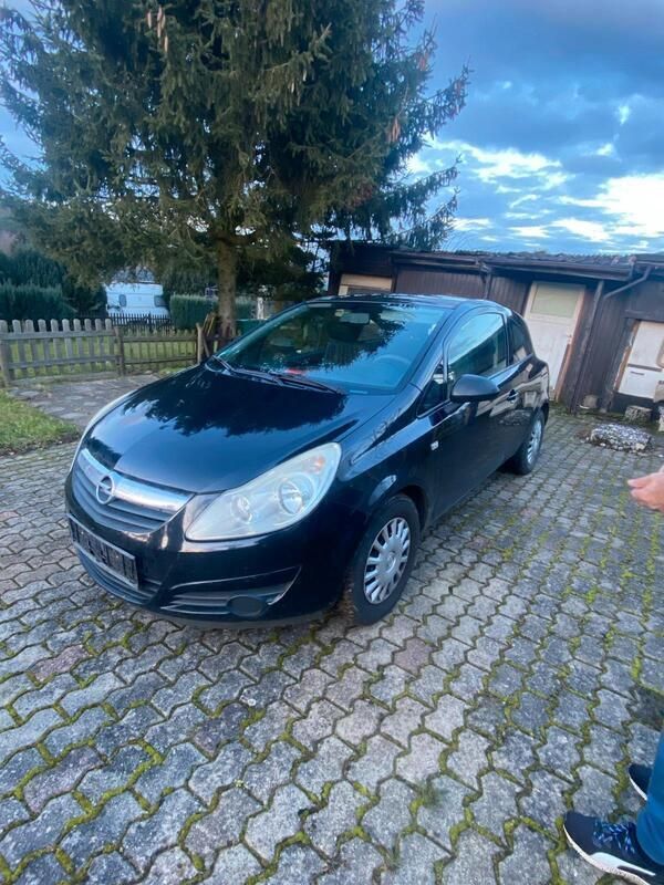 Schwarz Gebraucht 2008 Opel Corsa Kleinwagen | 600 € (Superpreis) - Bild 1/4